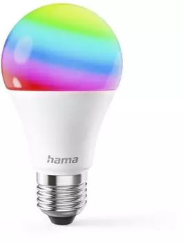 Hama WLAN LED-Lampe Globe E27 9W RGBW dimmbar, Matter (00176686)