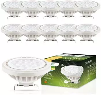 LUMILED AR111 G53 LED-Leuchtmittel 15W 3000K 38&deg; 12V (AR111-G53-15W)