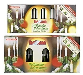 Hellum Ersatzbirne für Lichterkette Schaftkerzen für innen und a