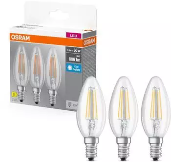 Osram Base Classic B60 LED E14 5,9W 806lm tageslichtweiss
