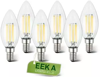Briloner BULB A LED-Leuchtmittel E14, 2,5W, 3000K, transparent (98296124-0)