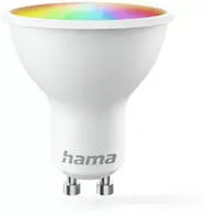 Hama WLAN-Lampe GU10, 4,9 W, Matter, Reflektor, RGBW, dimmbar