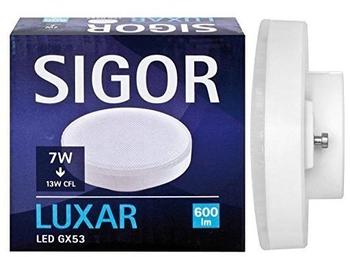 Sigor 4,5W GX53 Luxar GX53 470lm 2700K LED Lampe