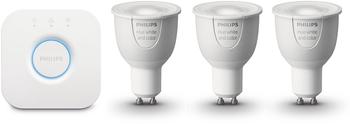 Philips Hue White and Colour 3er Starter-Kit 6,5W GU10