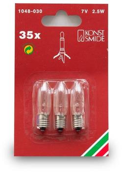 Konstsmide 1048-030 2,5W 7V E10 3er