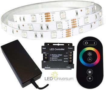 LED Universum LED-Streifen-Set 5 m inkl. Funkfernbedienung (5MRGB3065-30LEDIP20)