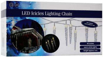 Haushalt International LED-Lichterkette Eiszapfen