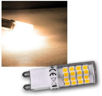 ChiliTec LED Stiftsockel G9, 4W, 270lm 3000k, 330, 230V, warmweiß