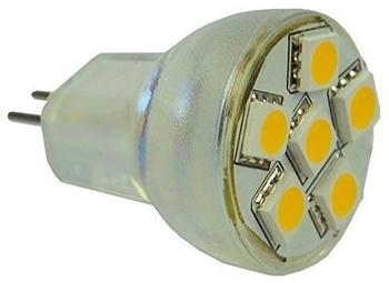 David Communication LED-Leuchtmittel CRI 80, 6er SMD Spot MR8, Sockel GU4, 322/076