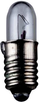 Kleinstlampen Sockel E5,5 6,0 Volt 0,9 Watt 15mm klar ,10er Pack