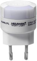 Mm001 Mm001 Led-nachtlicht Rechteckig Led Warmwei&szlig; Wei&szlig; - Megaman