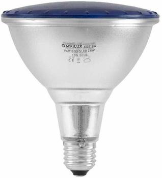 OMNILUX 88081882 LED E27 15W Blau (Ø x L) 121mm x 135mm 1St.