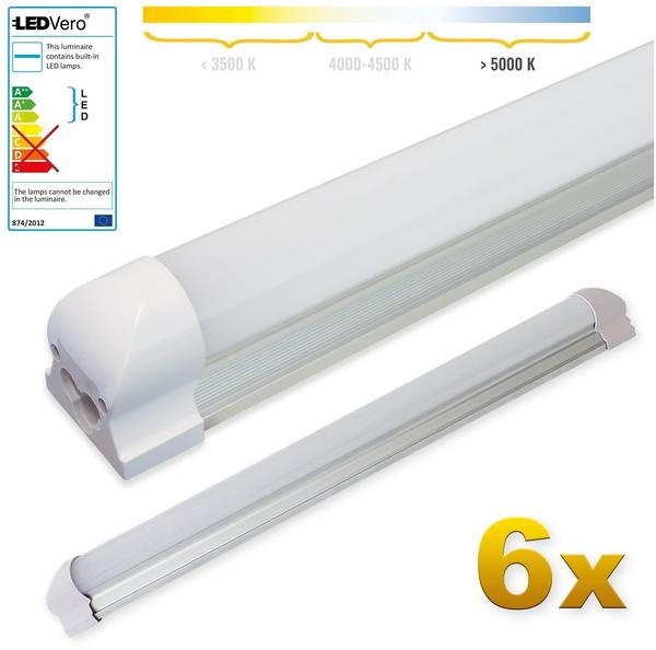 LEDVero LED-Röhre 8W G13 6er Pack (6110)