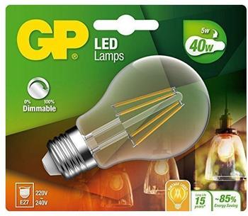 GP Lighting Filament Classic E27, 5W (40W) dimmbar 470 lm