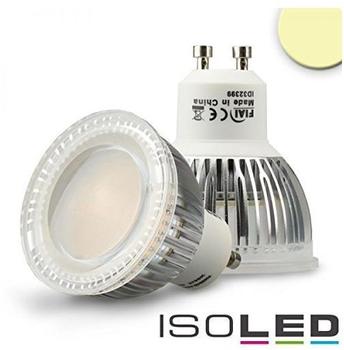 ISOLED-N GU10 LED Strahler 6W Glas diffuse, warmweiß