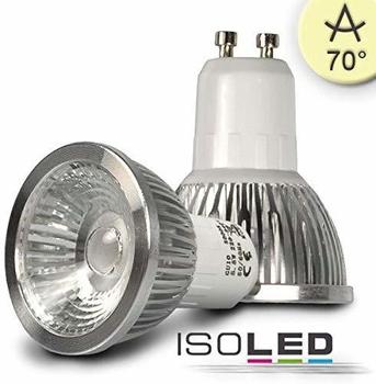 ISOLED-N GU10 LED Strahler 5,5W COB, 70, warmweiß, dimmbar