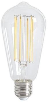Calex LED Filament Rustik Birne klar 4W (ersetzt 40W) 2300K sehr warmweiß E27 dimmbar