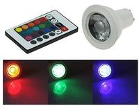 Led Strahler Gu10 Rgb, Fernbedienung, 3w