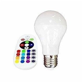 V-TAC RGB LED 6 Watt Leuchtmittel E27 Farbwechsel Lampe 470 Lumen 3000 K  Fernbedienung V-Tac 7121 Test TOP Angebote ab 16,96 € (Februar 2023)