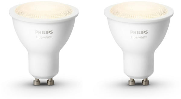 Philips Hue White GU10 Spot Doppelpack
