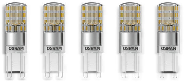 Osram Base Pin G9 LED 2,6W(30W) 2700K (5er-Pack)