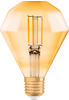 Osram E27 LED VINTAGE Diamant Leuchtmittel bernsteinfarben extra warmweiß,...
