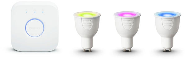 Philips Hue White and Color Ambiance GU10 Starter Kit (929000261796)