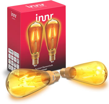 innr Smart LED-Lampe Edison Doppelpack (RF264-2)