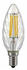 Sigor LED Filament Kerze gedreht E14 klar 4,5W 2700K 3,5cm (6143501)