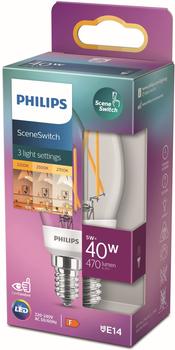 Philips LEDClassic SSW 40W B35 E14 CLND 1SRT4 warmweiß (929001888855)