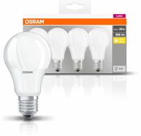 OSRAM LED BASE CL A FR 60 non-dim 9W/827 E27 4er SET