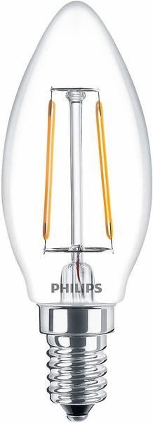 Philips Classic LED-Filament-Lampe ND 2W(25W) B35 E14 250ln 2700K (57407200)