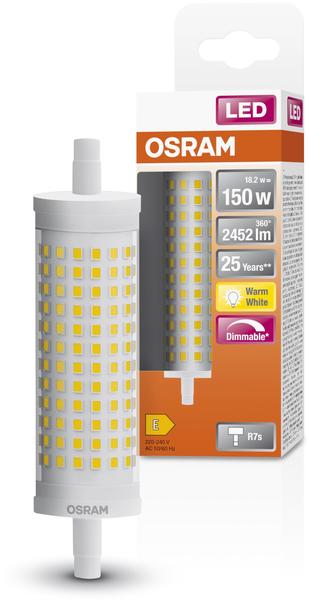 Osram LED SUPERSTAR LINE DIM CL 18W(150)/2700W R7s warmweiß