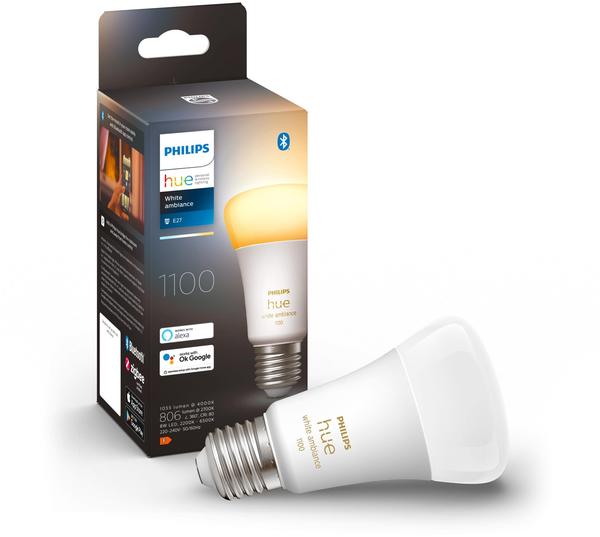 Philips White Ambiance E27/8W 1100lm (929002468401)