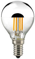 SIGOR LED Filament Kopfspiegellampe silber 4,5W E14 400lm 2700K dimmbar