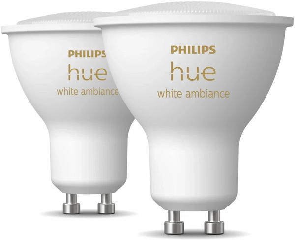 Philips Hue White Ambiance GU10 4,3W/350lm Doppelpack