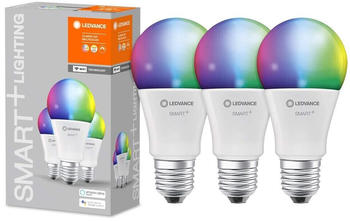 LEDVANCE Smart+ LED Classic E27 DIM 12W RGBW 3er-Set (AC33918)