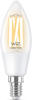 WIZ E14 Smarte LED Kerzen Lampe Tunable White 4,9W wie 40W WLAN/ W-Fi, EEK: F
