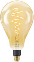 WiZ 929003018501, WiZ Tunable PS160 E27 Amber Smart Filament Bulb - Dimmable
