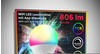 B.K.Licht LED-Leuchtmittel E27 1 Stück RGB dimmbar CCT 9W/806lm (BKL1253)