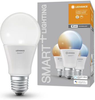 LEDVANCE SMART+ LED E27 9,5W/1055lm 2700-6500K 3er Set weiß (AC33914)