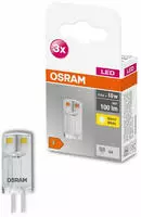 Ledvance LED PIN10 0.9W 827 CL G4 P, Energieeffizienzklasse: F