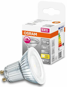 Osram LED GU10 Reflektor Par16 7,9W/650lm 2700K dimmbar 1er Pack (AC32736)
