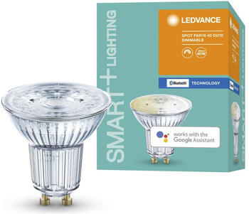 LEDVANCE SMART+ Bluetooth LED GU10 5W/350lm warmweiß silber (AC33935)