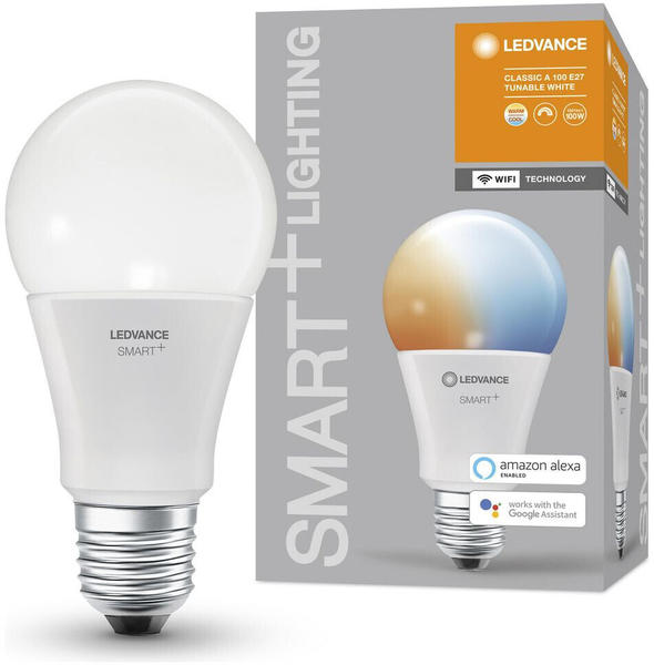LEDVANCE SMART+ LED E27 14W/1521lm 2700-6500K 1er Set weiß (AC33917)