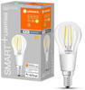 LEDVANCE LED-Filament-Lampe, CLP40D, E14, EEK: E, 4W, 470lm, 2700K, WiFi,
