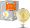 LEDVANCE E27 WiFi LED Globe Leuchtmittel extra warmweiß Filament, EEK: E...