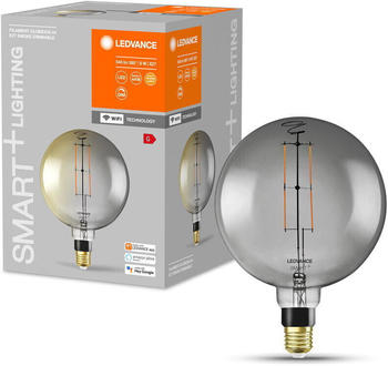 LEDVANCE SMART+ Wlan LED E27 Globe-G200 6W/540lm 2500K grau (AC32972)