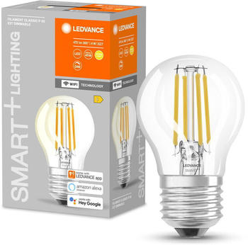 LEDVANCE SMART+ Wlan LED E27 Tropfen-P35 4W/470lm 2700K (AC32963)