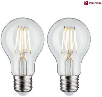 Paulmann LED Filament Birnenlampe E27 2x5W 2700K 470lm klar (28856)